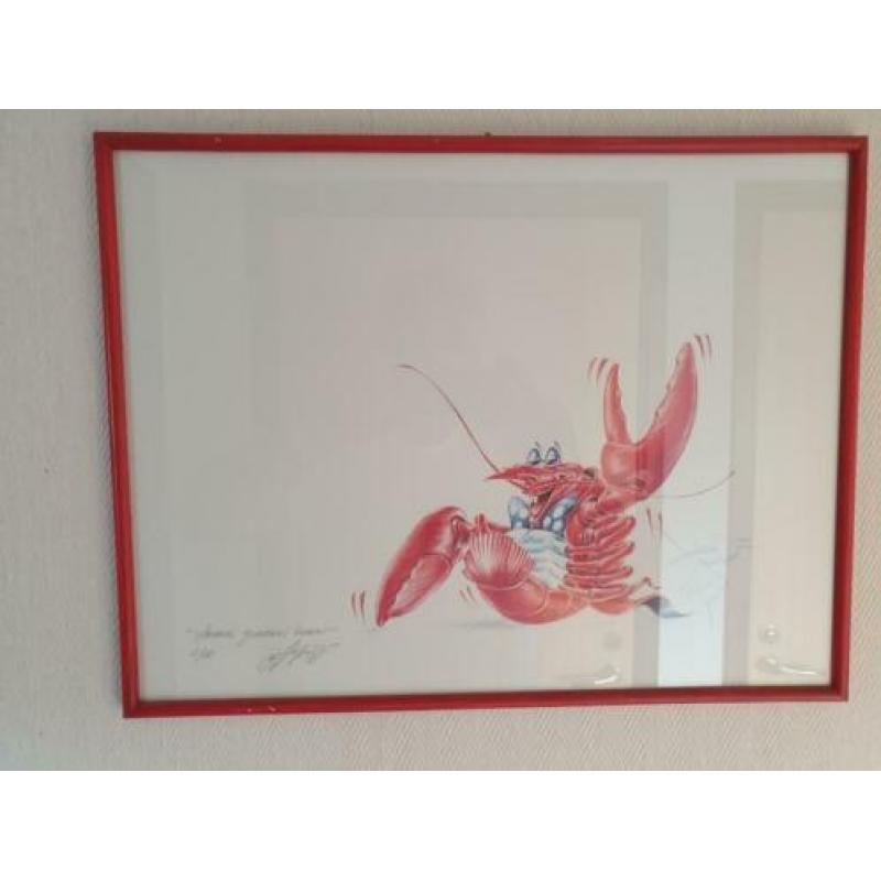 zeefdruk lobster 2 / 50