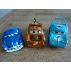 Disney-Pixar Cars, speelauto's hudson, takel en dinocco, gel