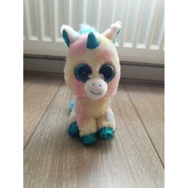 TY Beanie Boo, Ty knuffel 15cm eenhoorn Blitz