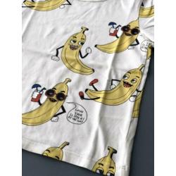 Mini Rodini T-shirt Banana’s maat 104/110