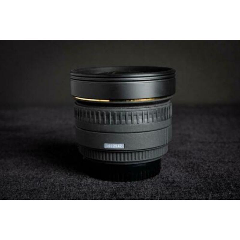 Sigma 8mm f/4 EX DG CIRCULAR FISHEYE Nikon mount TOPSTAAT!