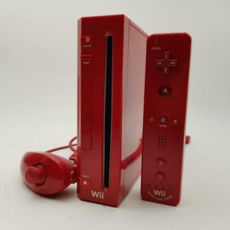 Nintendo Wii Rood | 3 MAANDEN GARANTIE | Nu €44.99!