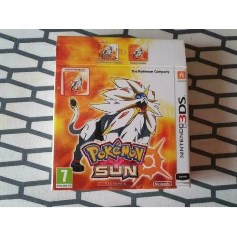 Te koop Pokémon Sun Fan Editie voor 3DS