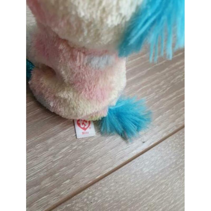 TY Beanie Boo, Ty knuffel 15cm eenhoorn Blitz