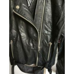 Dames Biker jack 3 euro !! maat L ,nette staat