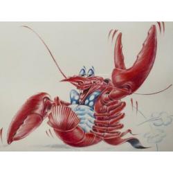 zeefdruk lobster 2 / 50