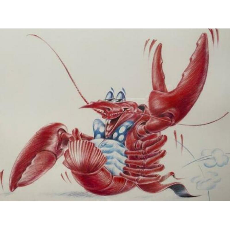 zeefdruk lobster 2 / 50