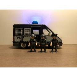 Playmobil Politie bus met Sirene