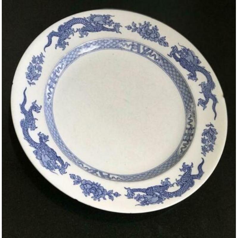 Oud Chinees bord Booths Blue & White ong 1933