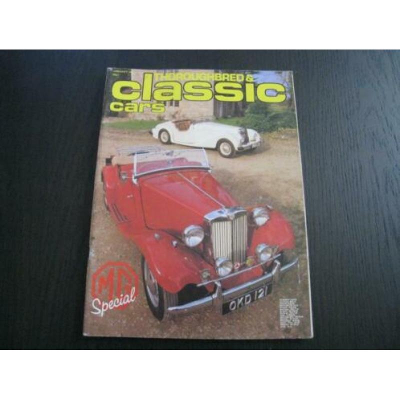 6 Tijdschriften Thoroughbred en Classic Cars van 1979 en1981