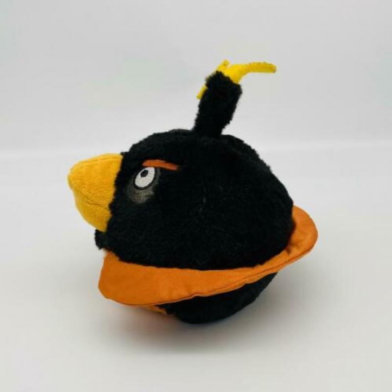 Angry Birds Firebomb Bird 14cm Black Boom Knuffel