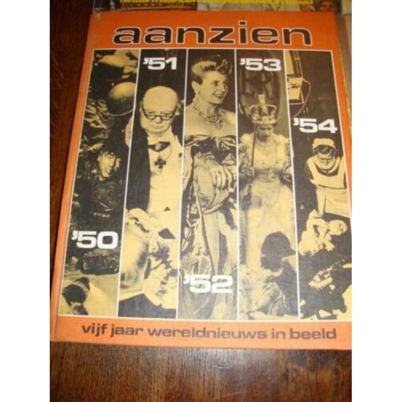 8 Boeken; Aanzien 1950/1954, 1974,1976,1977,1978,1979,1981 e