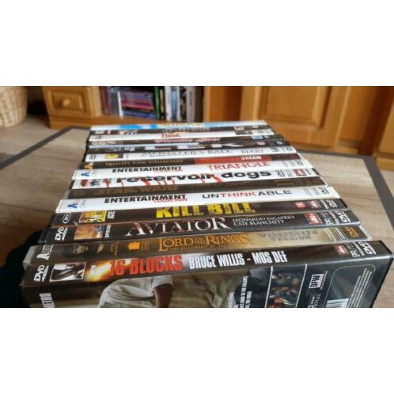 DVD's : Mooie titels voor €2,00 per stuk!