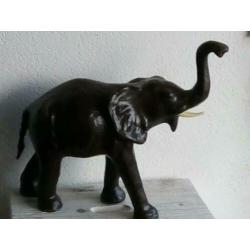 Vintage leren olifant