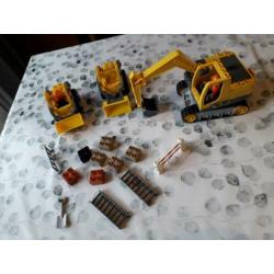 Duplo graafmachine + bulldozers 5650