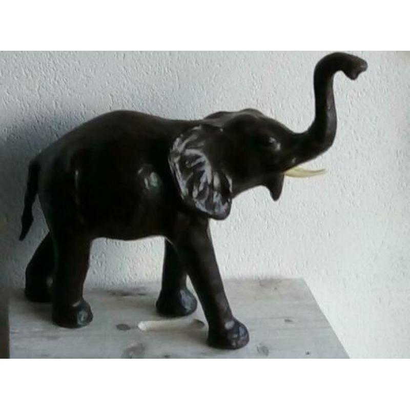 Vintage leren olifant