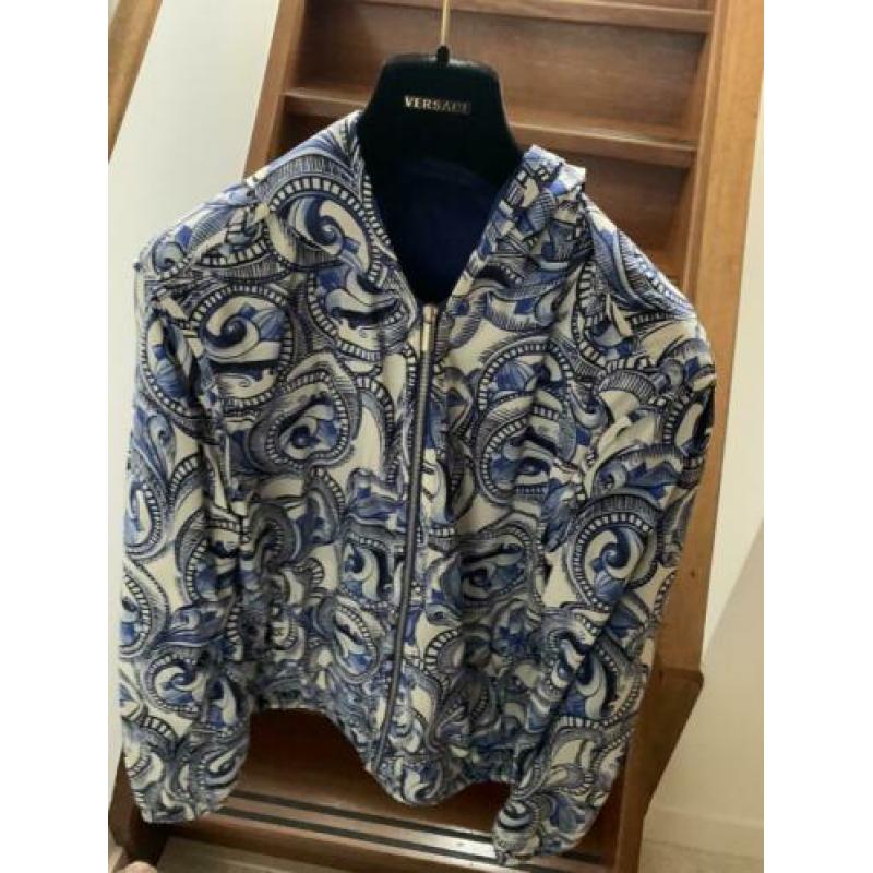 Versace white blue baroque reversible jacket maat m Gucci LV