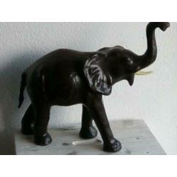 Vintage leren olifant