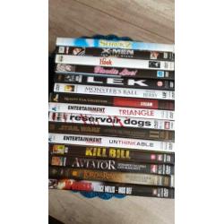 DVD's : Mooie titels voor €2,00 per stuk!