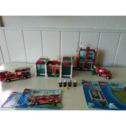 Lego brandweer kazerne 7208