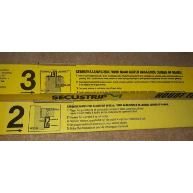 SECUSTRIP Anti-inbraakstrips