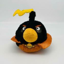 Angry Birds Firebomb Bird 14cm Black Boom Knuffel