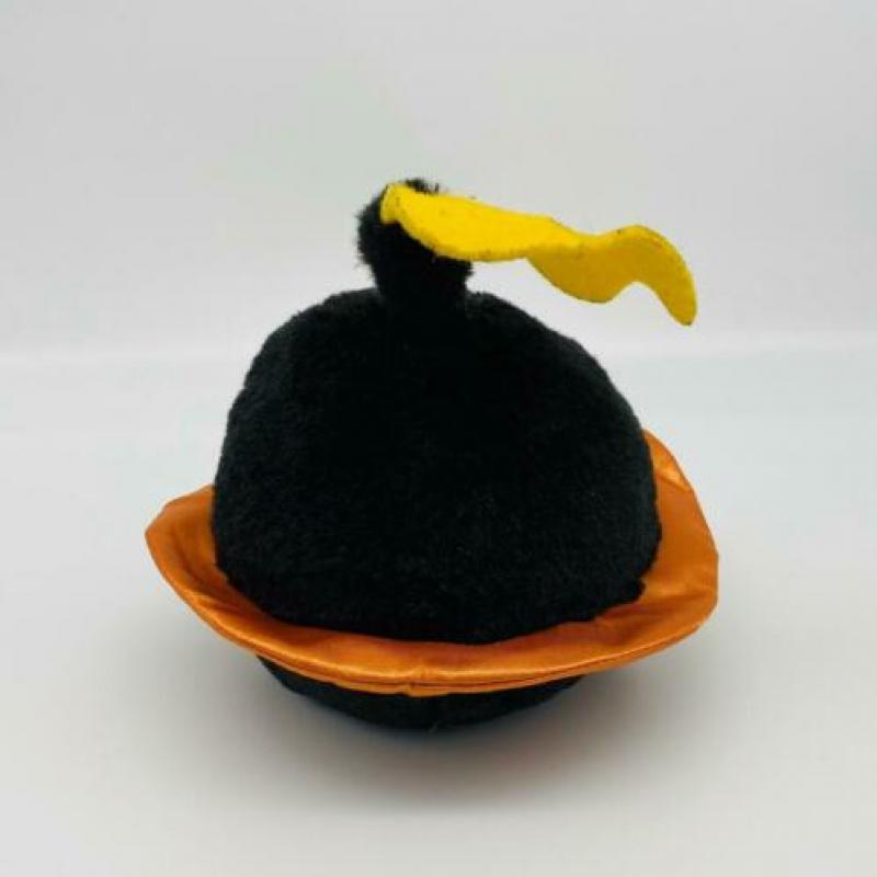 Angry Birds Firebomb Bird 14cm Black Boom Knuffel