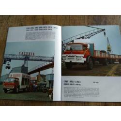 prachtige Bedford truck folder uit 1970