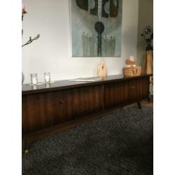 Vintage retro jaren 60 dressoir, lowboard, tv (hang) meubel