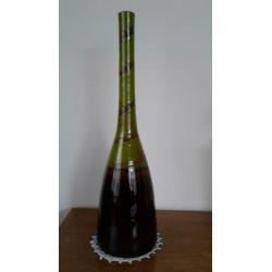 Grote vaas fles model 53 cm hoog