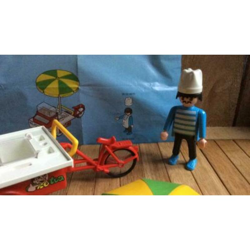 Playmobil hotdog kar parasol fietskar handleiding 7781