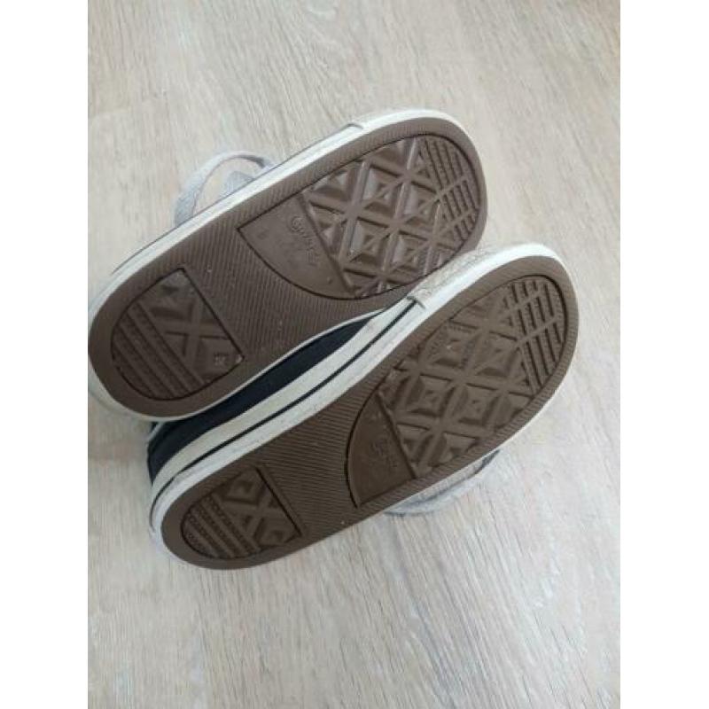 Zwarte Converse All Stars gympen/schoenen, maat 24