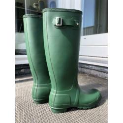 Hunter Original Tall laarzen groen maat 38 (nieuw)