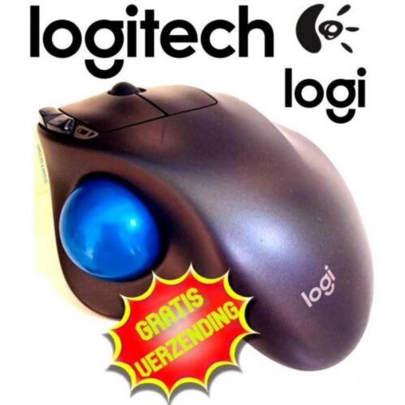 Logitech M570 Logi Trackball draadloos draadloze muis