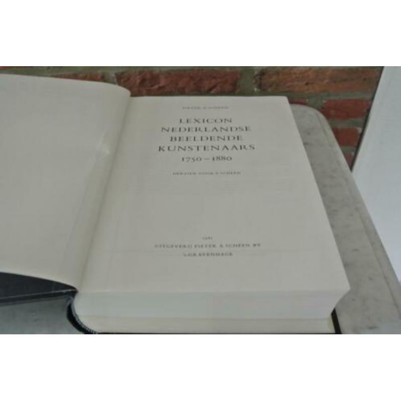 Pieter A.Scheen-Lexicon Beeldende Kunst 1750-1880 NIEUW