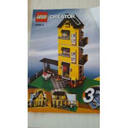 Lego City 4996 - Strandhuis 3 in 1 COMPLEET