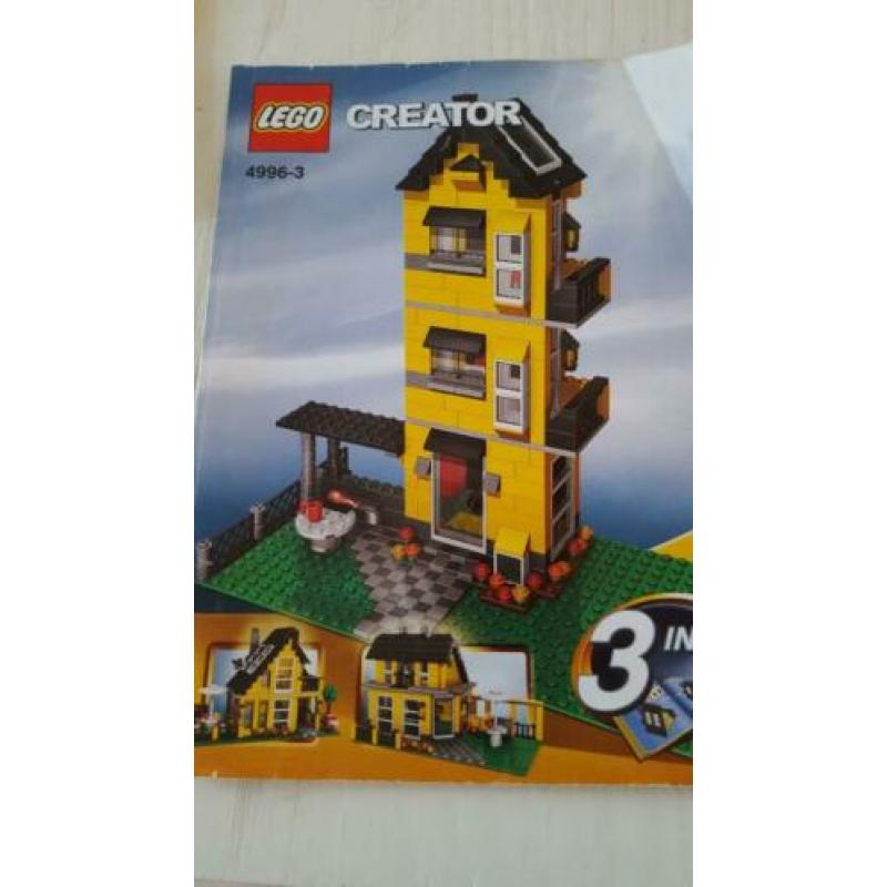 Lego City 4996 - Strandhuis 3 in 1 COMPLEET