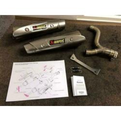 Akrapovic titanium uitlaten dempers Suzuki GSR600 2006-2011