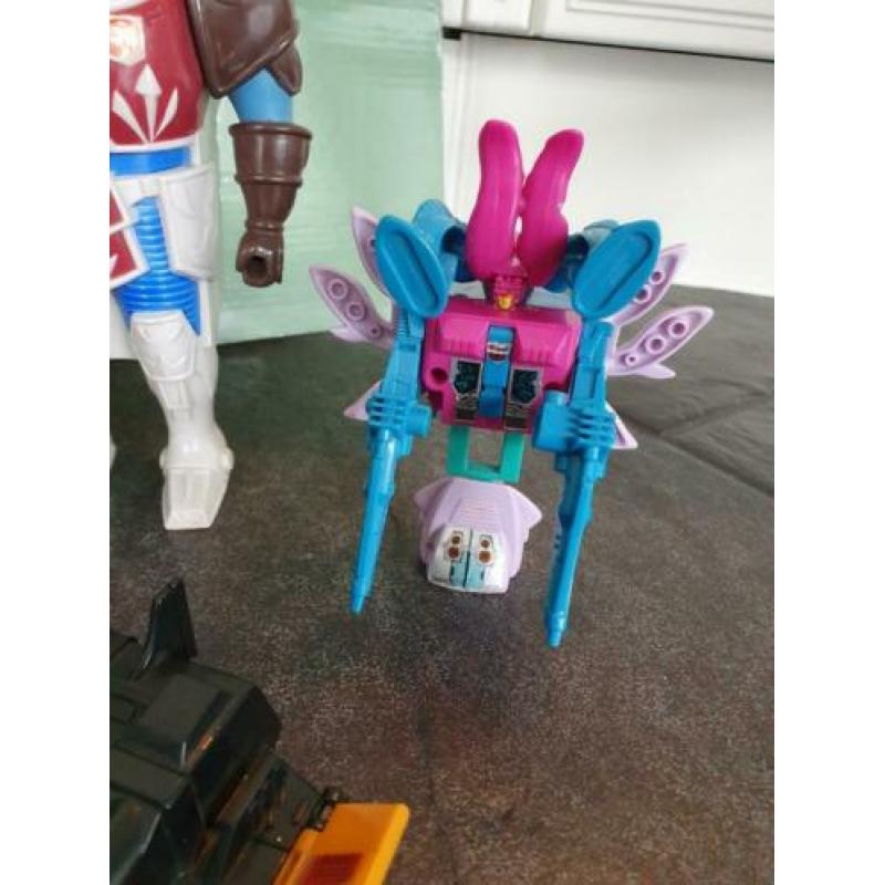 Transformers G1 lotje pretenders en spinister