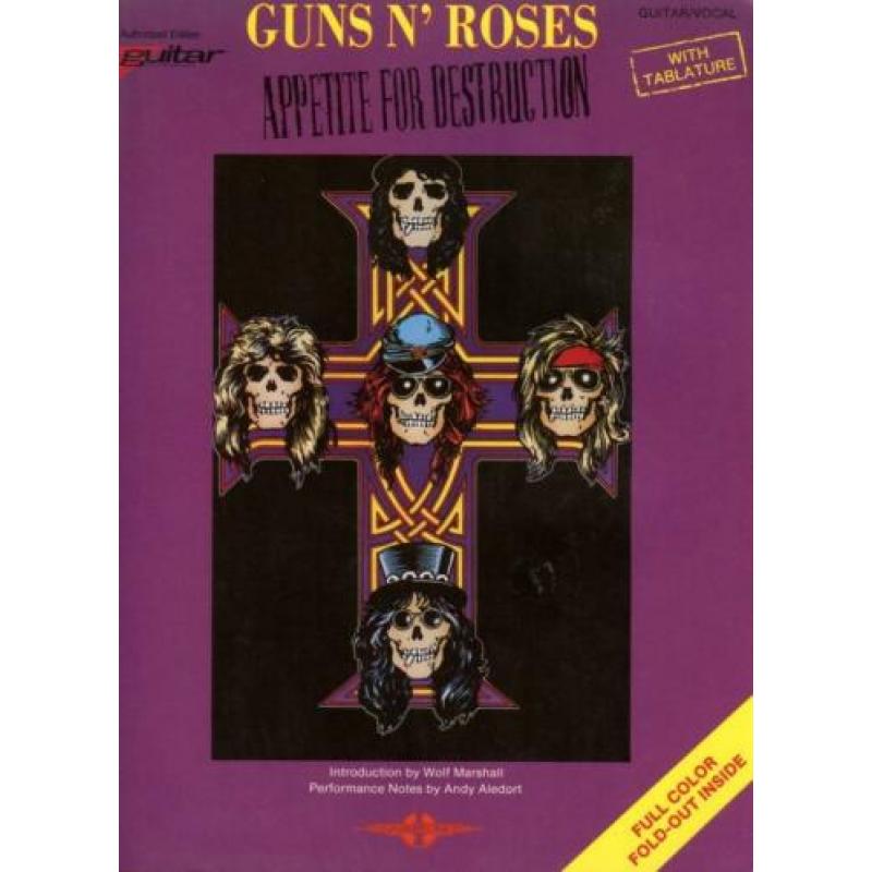 Guns n' Roses - Appetite for destruction - Guitar Authorized