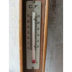 Schietspoel met thermometer