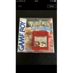 Gameboy Pokemon Red