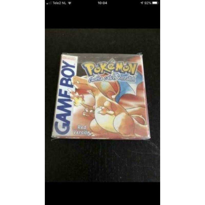 Gameboy Pokemon Red