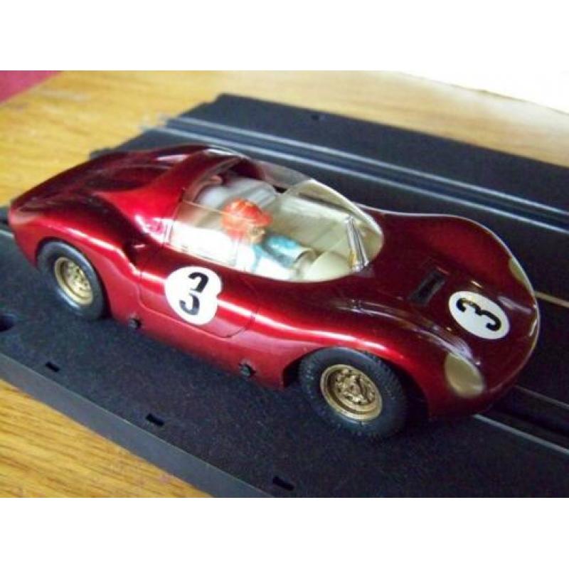 Ferrari dino met lexan body carrera international super mooi