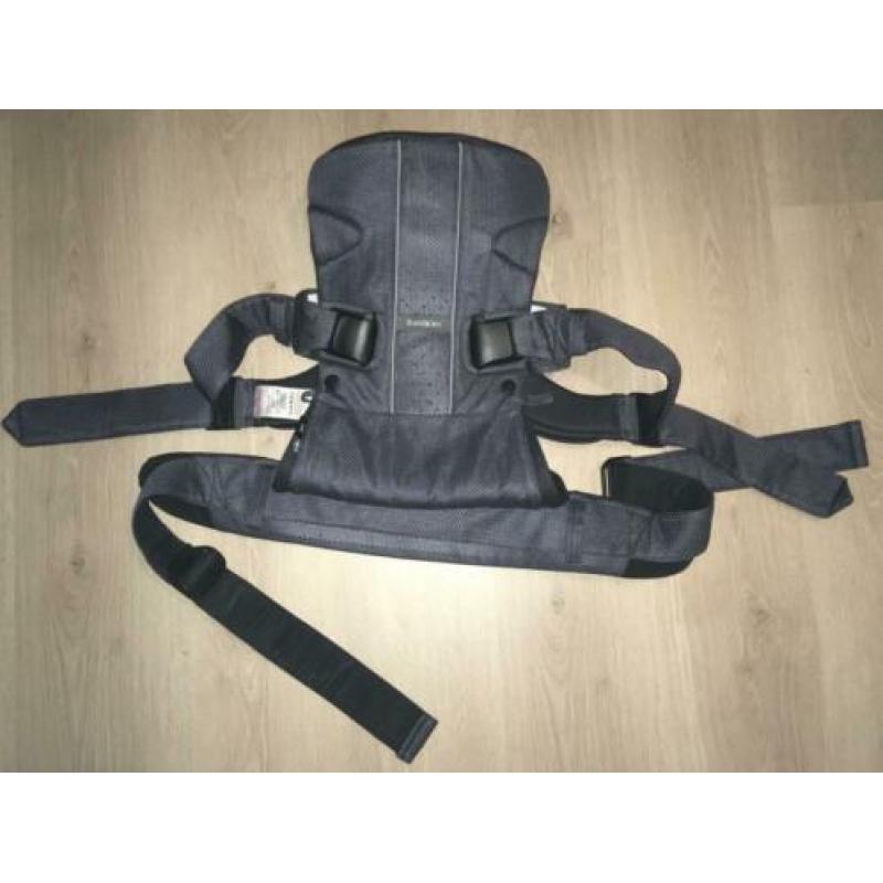 BabyBjorn draagzak one zwart/grijs als nieuw!!