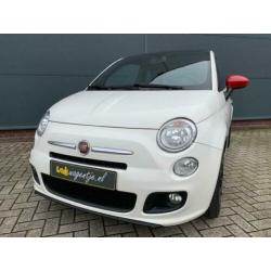 Fiat 500 1.2 500S Plus * p-sensor * 16" * wit met zwart dak