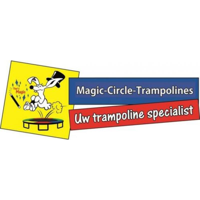 Magic Jump Black trampoline 427 cm met veiligheidsnet 955