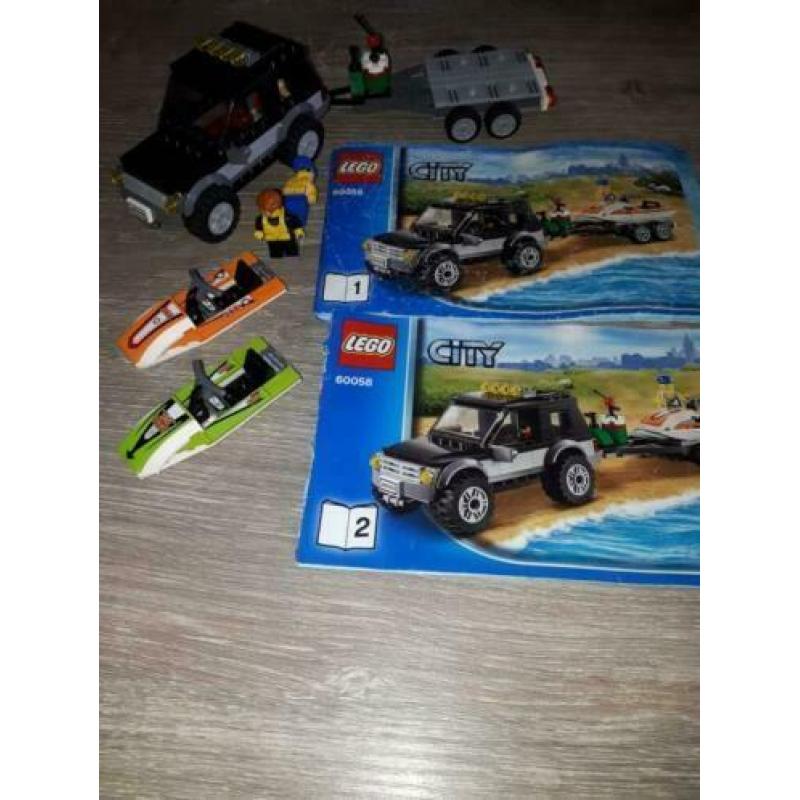 Lego city 60058, 3367, 60128 en 60090