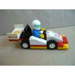 Lego set 6503 Shell race auto met bouwbeschrijving