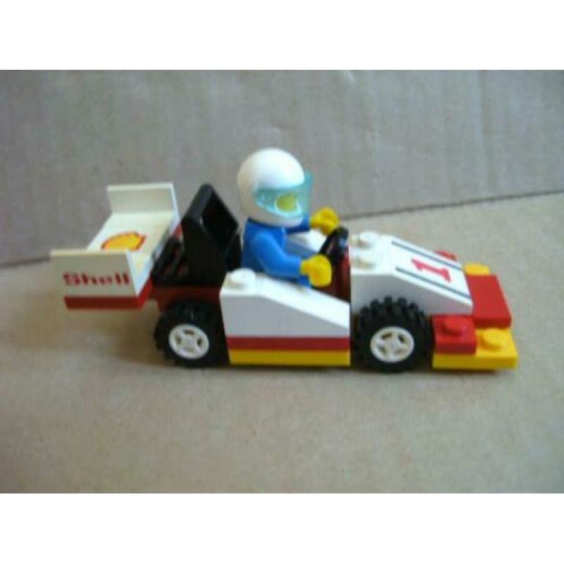 Lego set 6503 Shell race auto met bouwbeschrijving